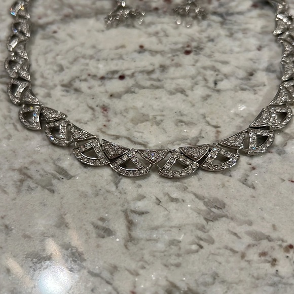 Monet Necklace and Earring Set - Picture 3 of 4